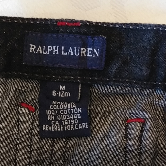 Ralph Lauren Boys Jeans Size 6-12 Months - Picture 5 of 8